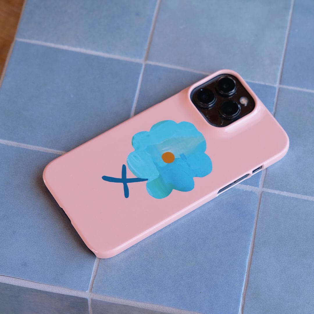 Good Day Peach Printed Phone Cases by Kate Eliza - The Dairy