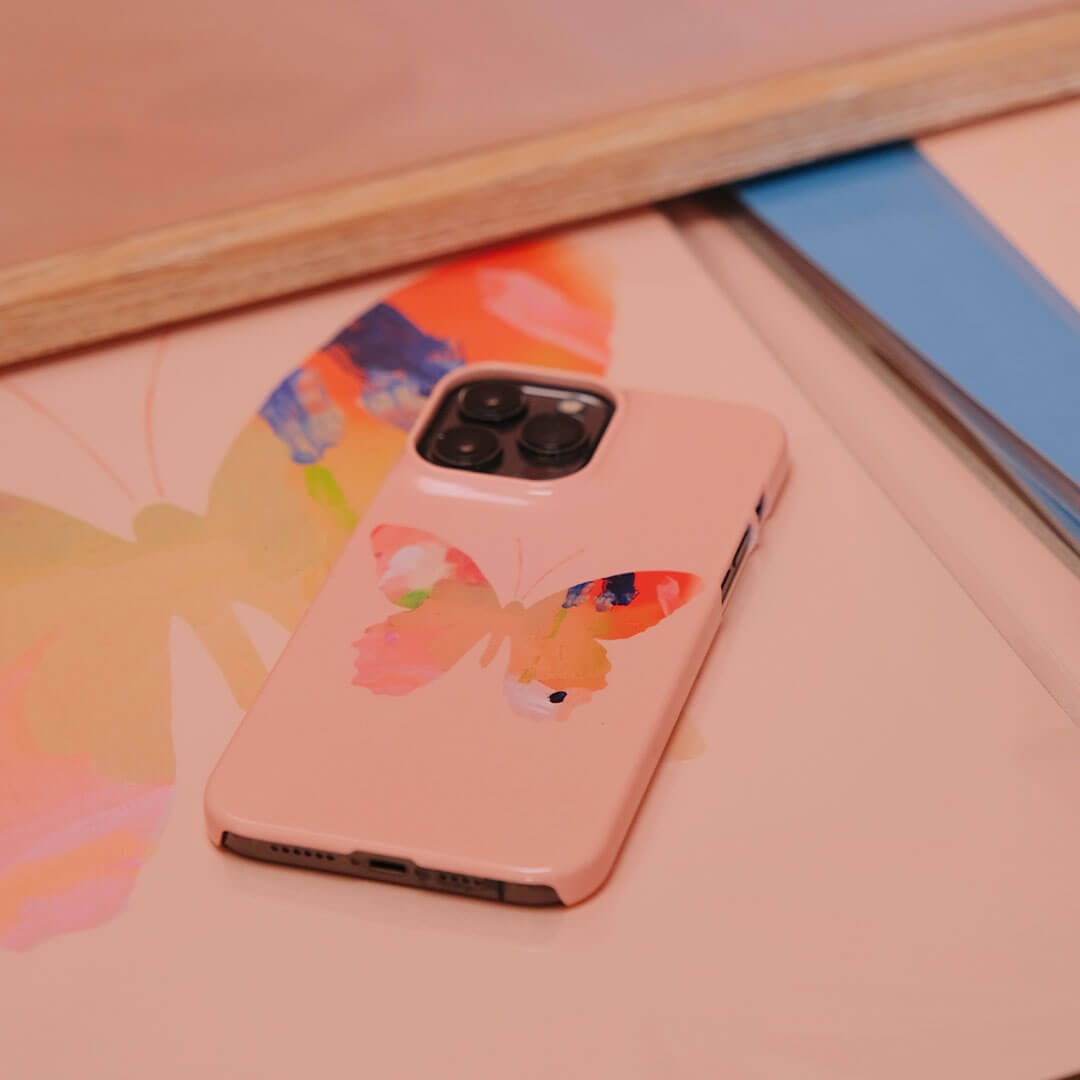 Peach Butter Printed Phone Cases by Kate Eliza - The Dairy