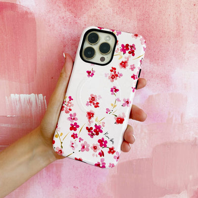 Cherry Blossom Printed Phone Cases iPhone 17 / Armoured by Kerrie Hess - The Dairy