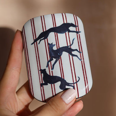 Stripey Hounds ChargePod MagSafe Power Bank ChargerPod Power Bank + Shell by Lisa Hu - The Dairy
