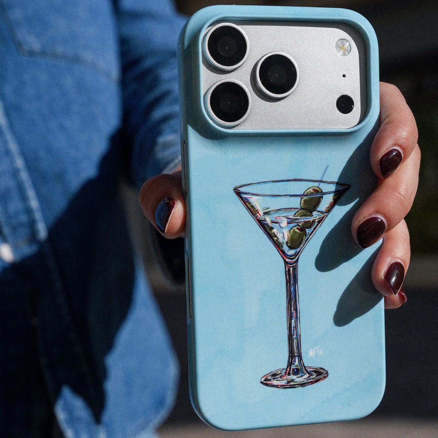 Lil Martini Printed Phone Cases by Margarbs Art - The Dairy
