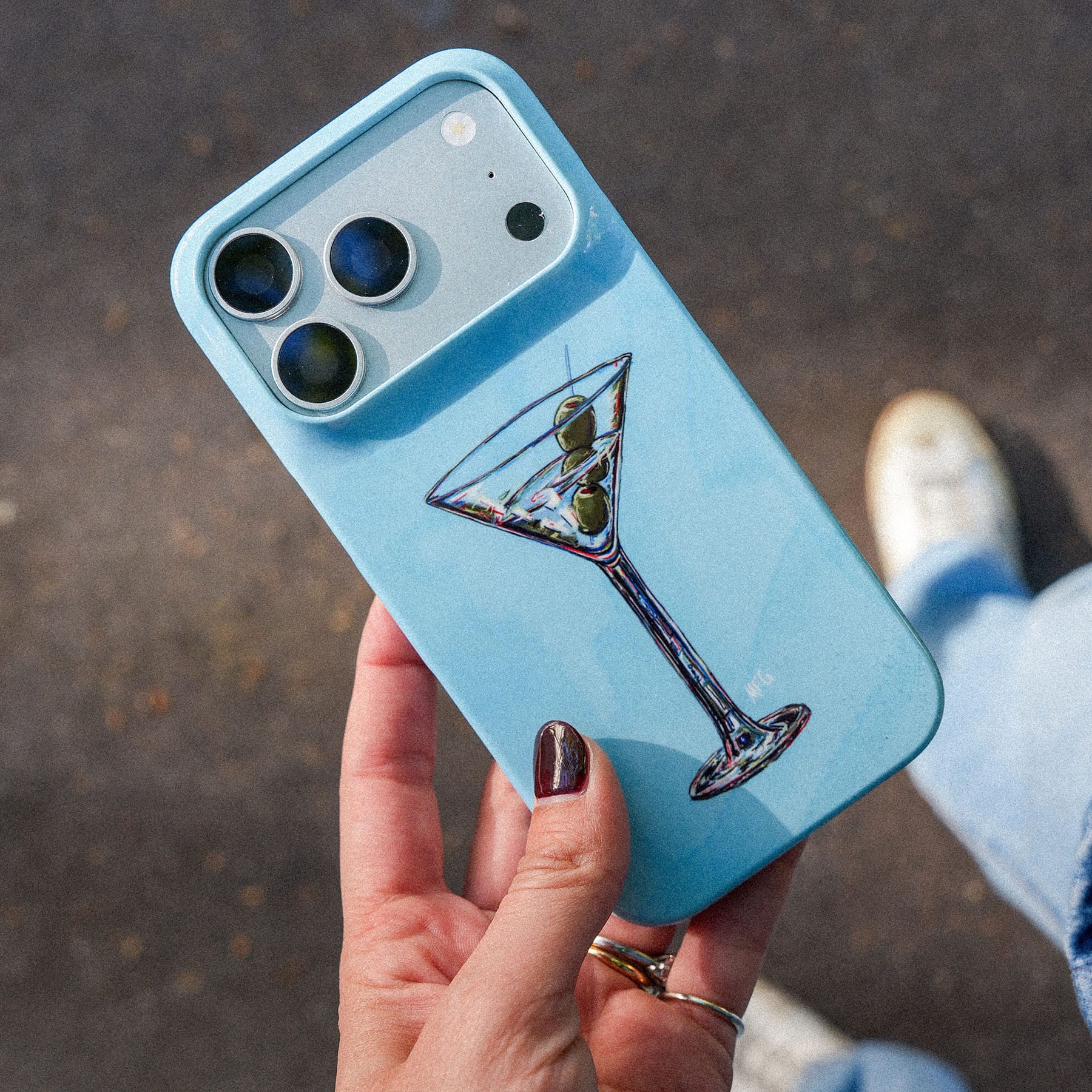 Lil Martini Printed Phone Cases by Margarbs Art - The Dairy
