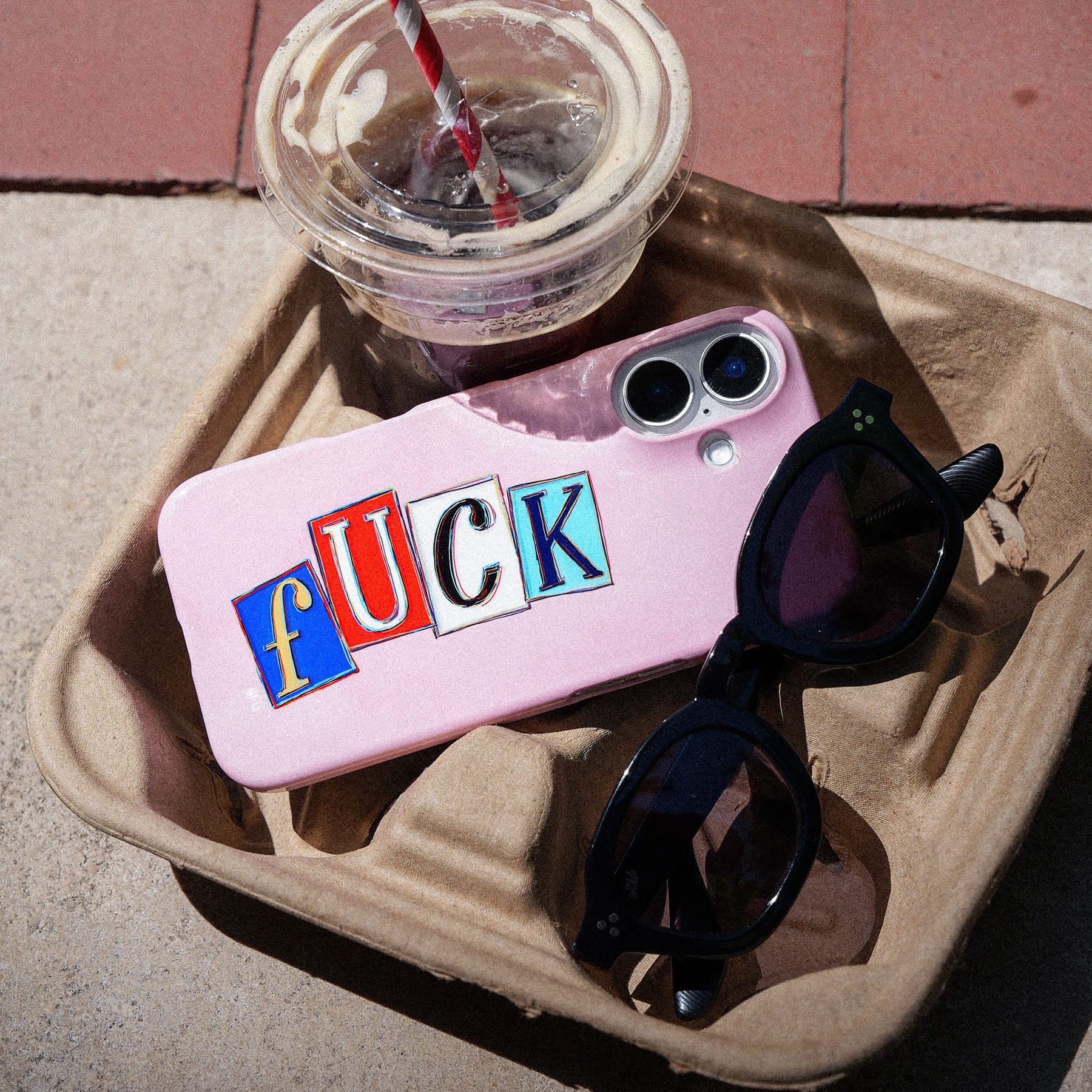 Lil Fcks Pink Printed Phone Cases by Margarbs Art - The Dairy
