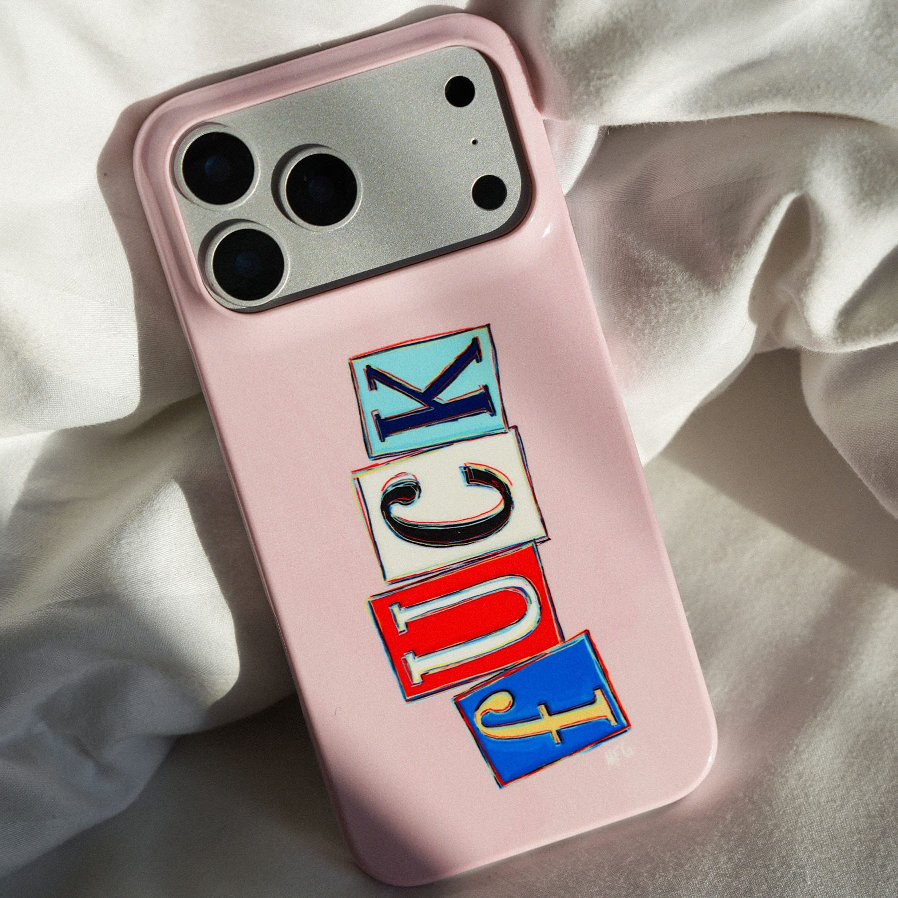 Lil Fcks Pink Printed Phone Cases by Margarbs Art - The Dairy