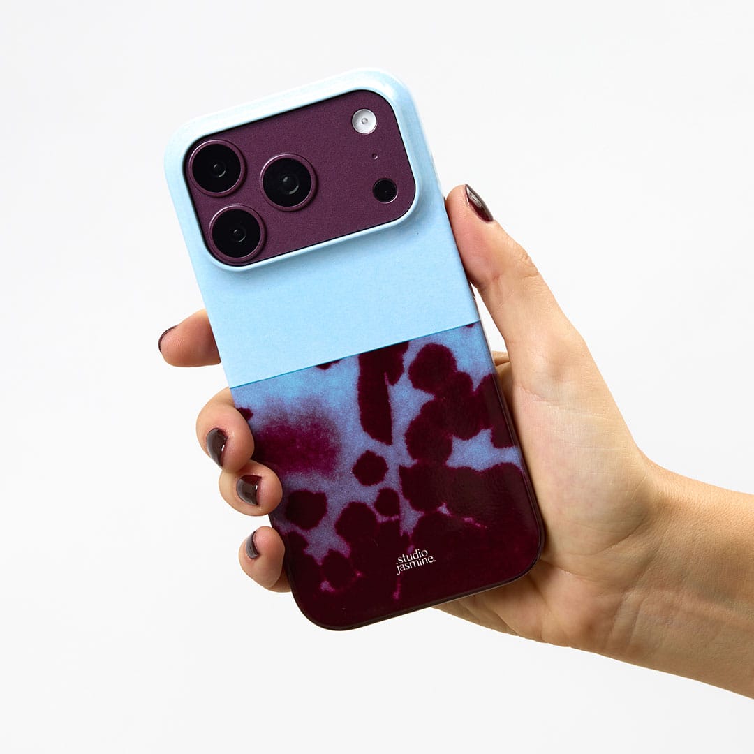 Blue Orchid Printed Phone Cases by Jasmine Dowling - The Dairy