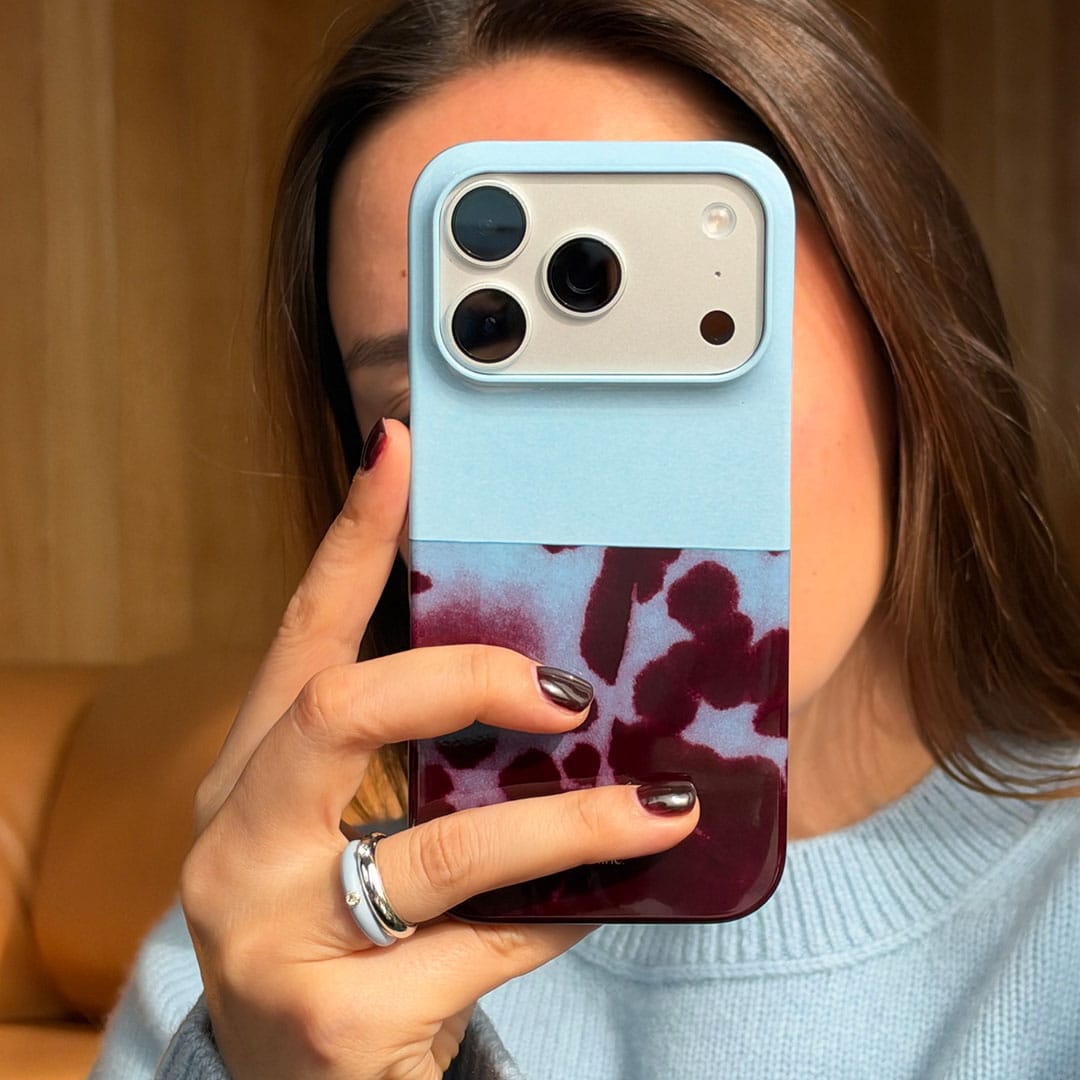 Blue Orchid Printed Phone Cases by Jasmine Dowling - The Dairy