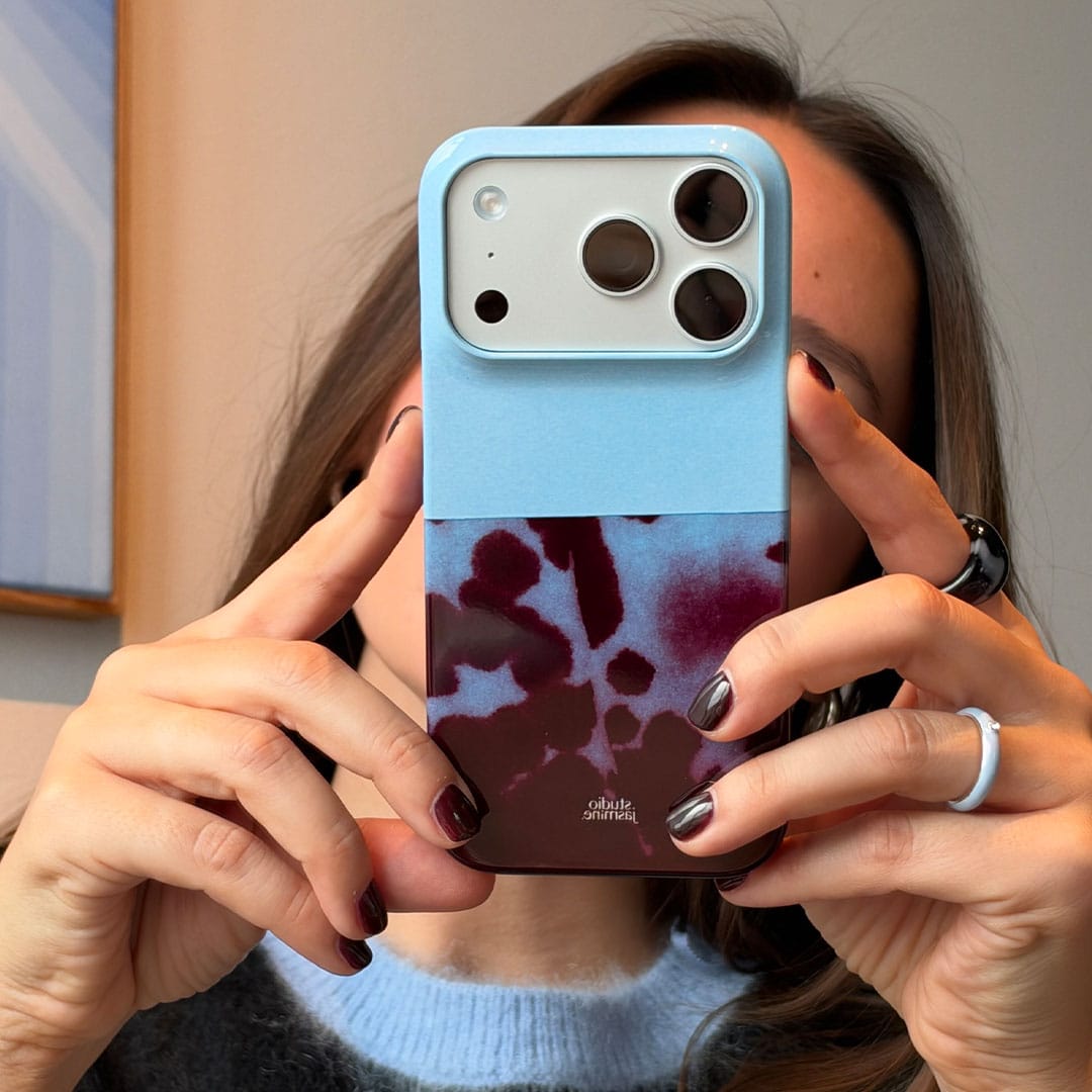 Blue Orchid Printed Phone Cases by Jasmine Dowling - The Dairy