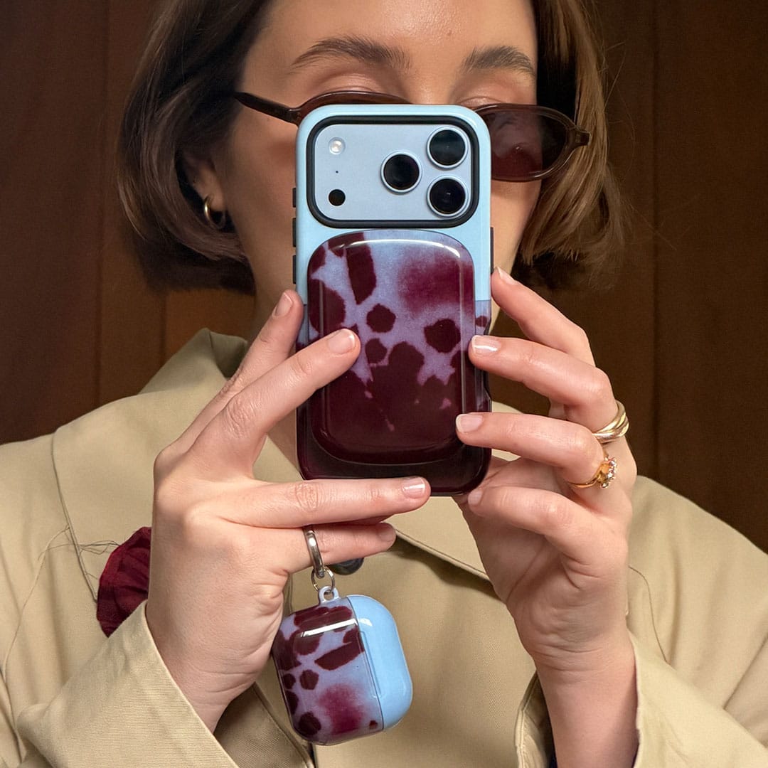 Blue Orchid Printed Phone Cases by Jasmine Dowling - The Dairy