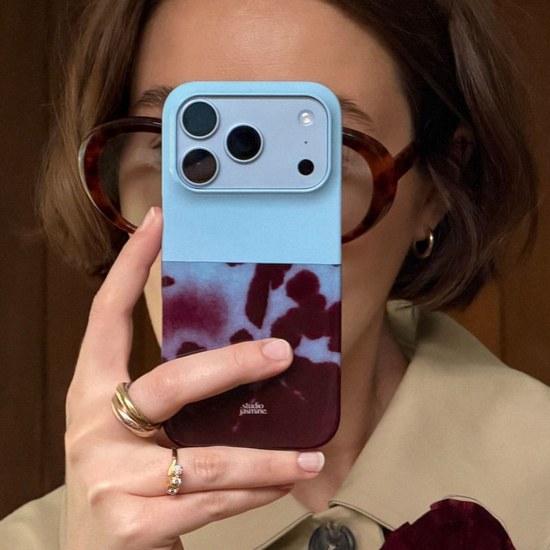Blue Orchid Printed Phone Cases by Jasmine Dowling - The Dairy