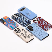 Blue Phone Cases | Aesthetic Printed-to-order Covers | The Dairy