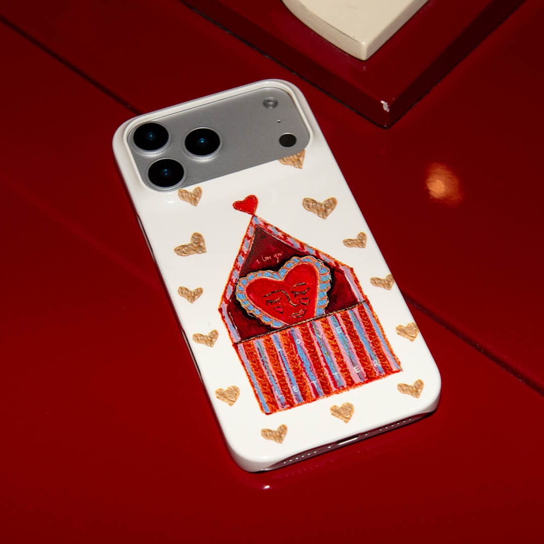 Painted Love Printed Phone Cases by BG. Studio - The Dairy