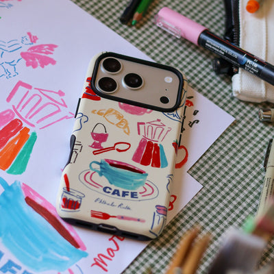 Home Cafe Printed Phone Cases iPhone 17 / Armoured by Phthalo Ruth - The Dairy