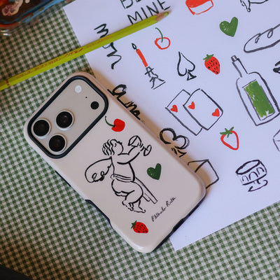 Cherub Printed Phone Cases iPhone 17 / Armoured by Phthalo Ruth - The Dairy