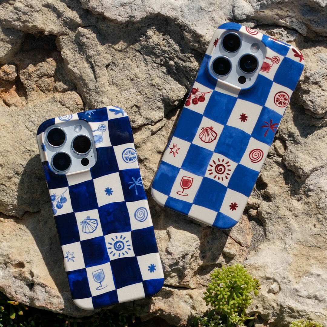Afternoon Mezze Cornflower Printed Phone Cases by Charlie Taylor - The Dairy