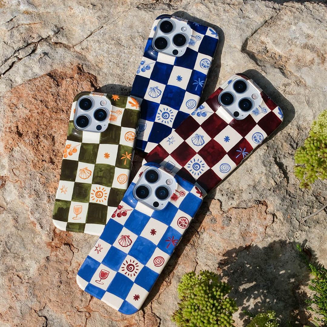 Afternoon Mezze Cornflower Printed Phone Cases by Charlie Taylor - The Dairy