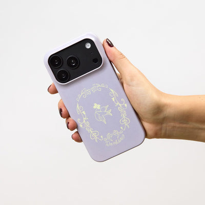 Darling Lilac Printed Phone Cases by The Dairy - The Dairy