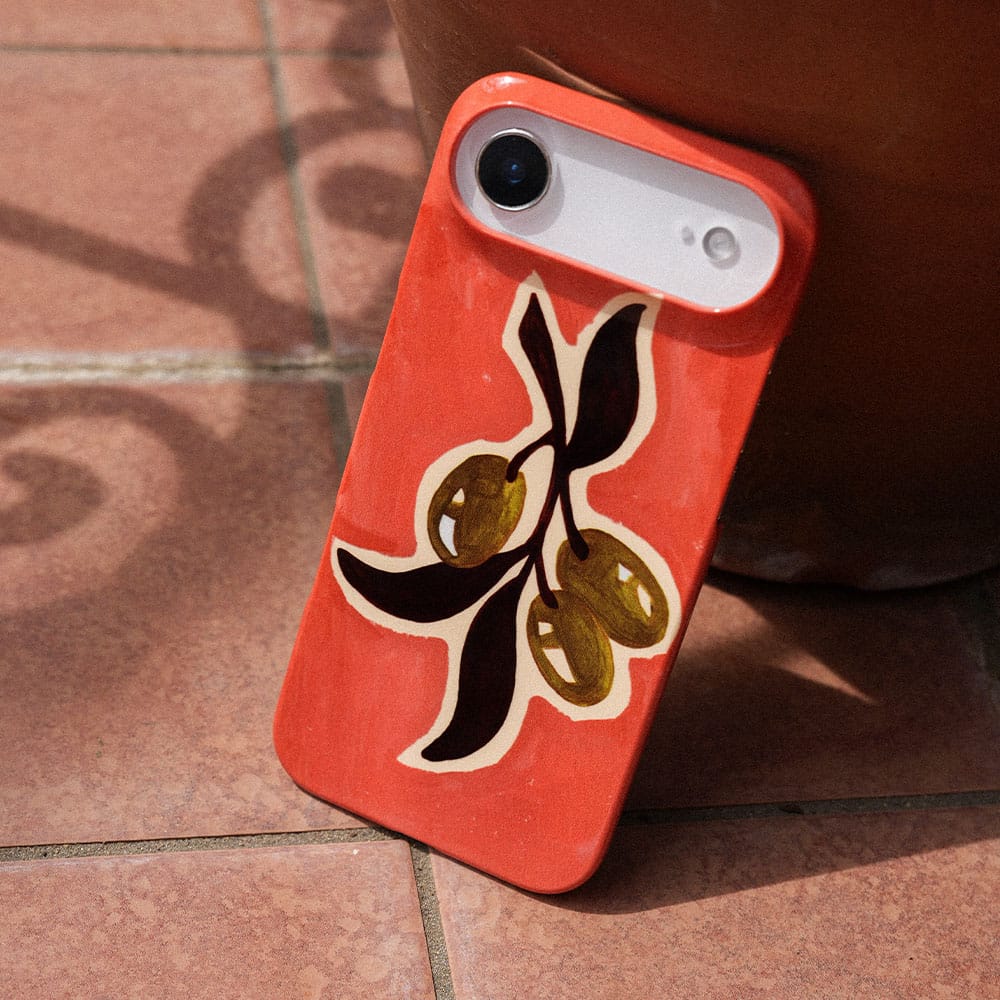 Olives Printed Phone Cases by Studio Bon - The Dairy