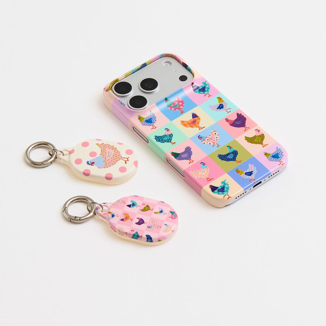 Pastel Chickens Printed Phone Cases by Kayla Henley - The Dairy