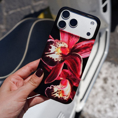 Deep Orchid Printed Phone Cases iPhone 15 Pro / Armoured by Sally Hungerford - The Dairy