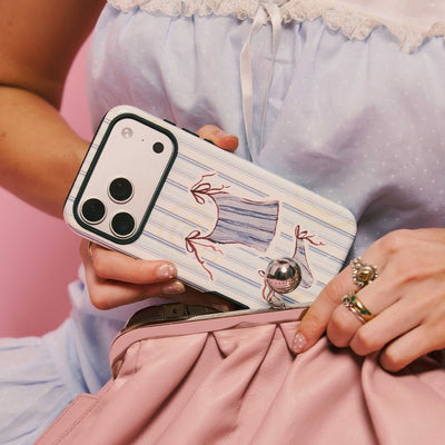 Stripe Tankini Printed Phone Cases iPhone 17 / Armoured by Kayla Carr - The Dairy