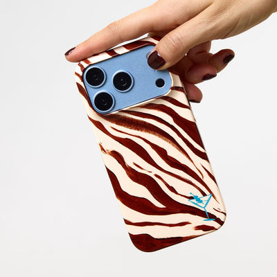 Zebra Tini Printed Phone Cases iPhone 18 Pro Max / Armoured by Charlie Taylor - The Dairy