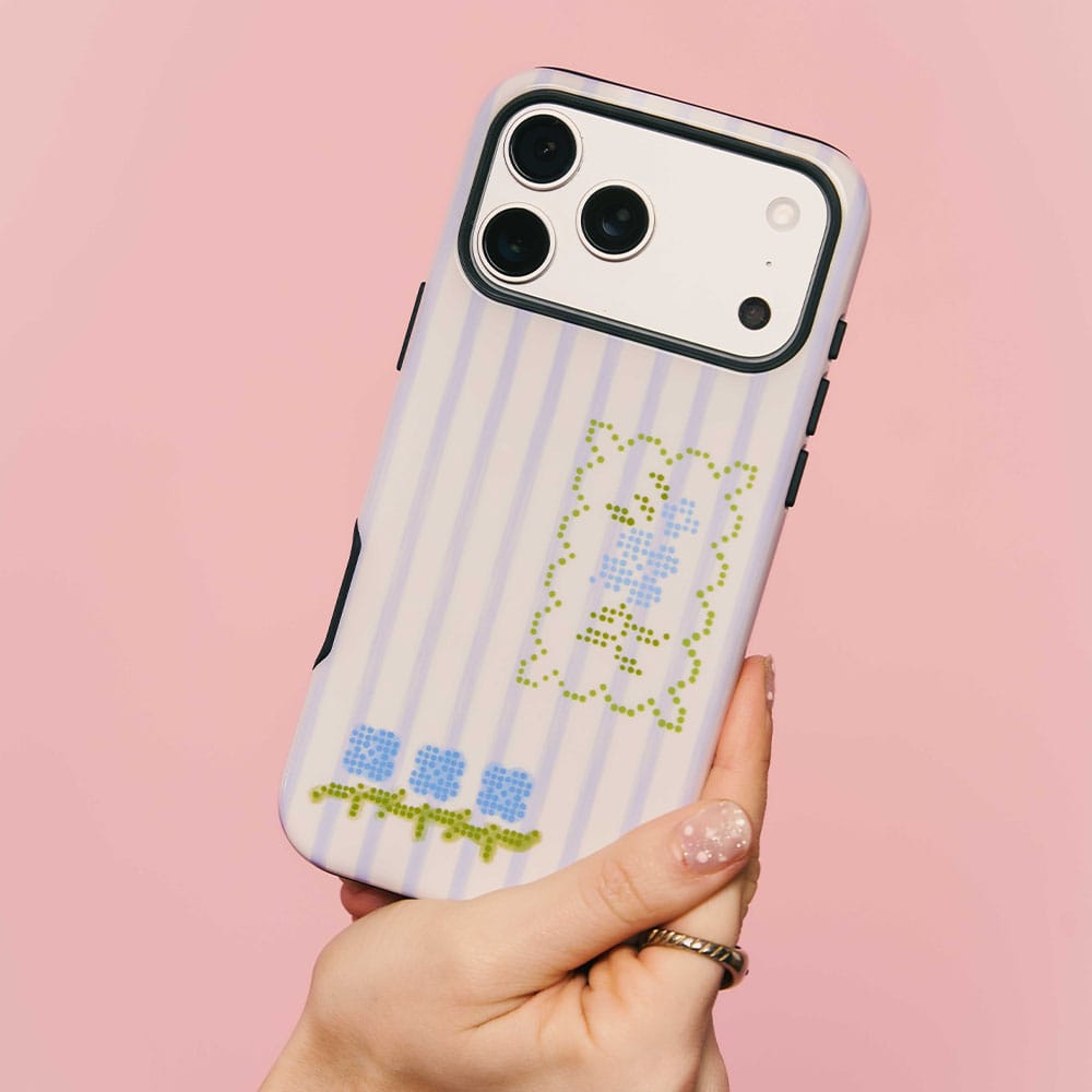 Patchwork Blue Printed Phone Cases by Kayla Carr - The Dairy