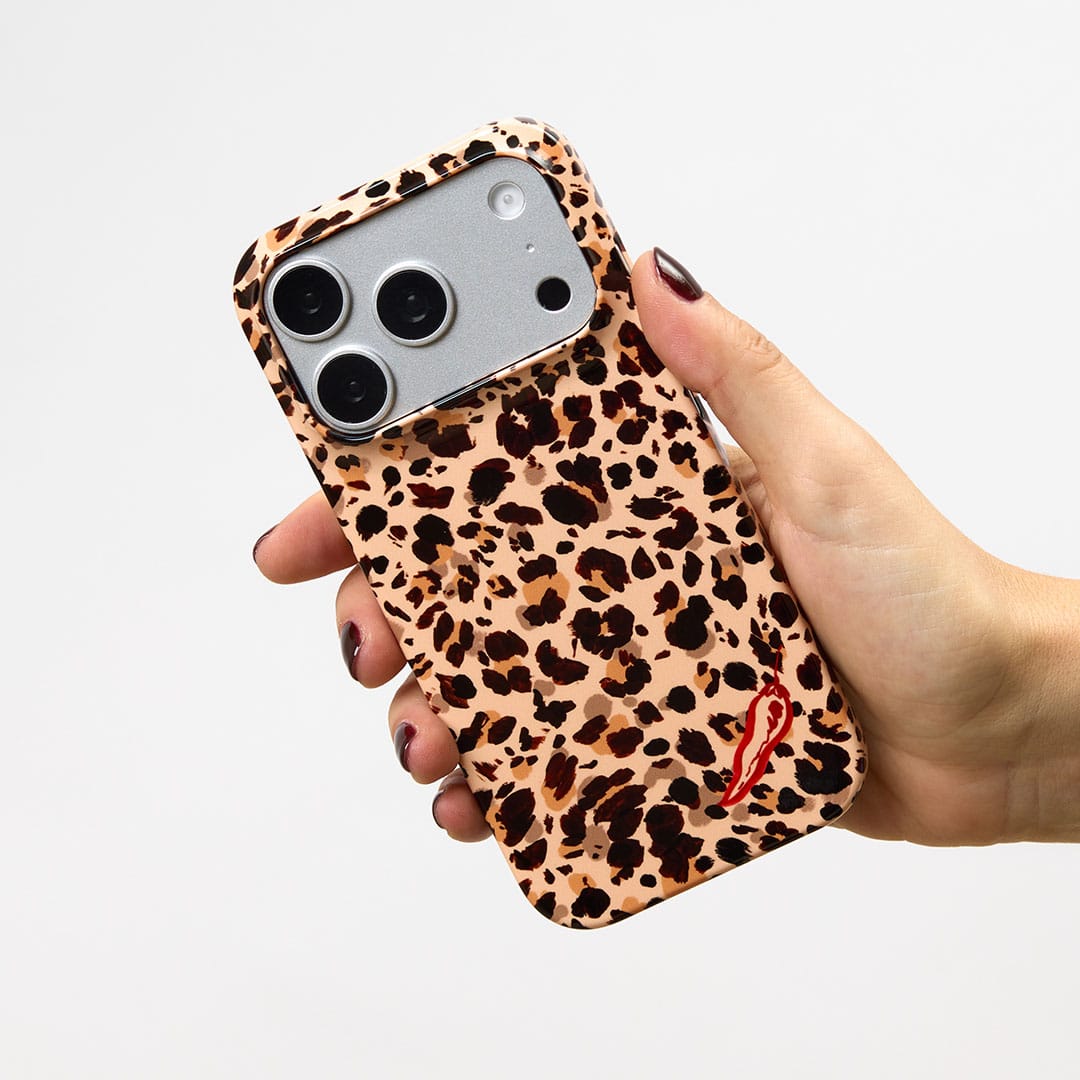 Chilli Leopard Printed Phone Cases by Charlie Taylor - The Dairy