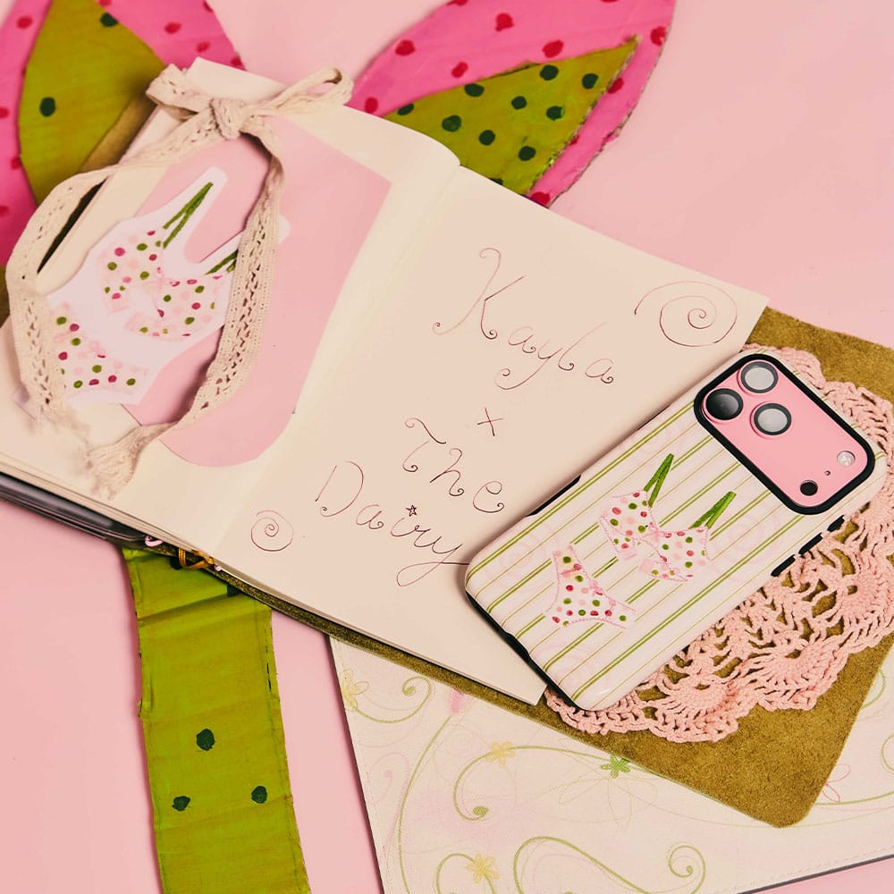 Pistachio Spot Printed Phone Cases by Kayla Carr - The Dairy