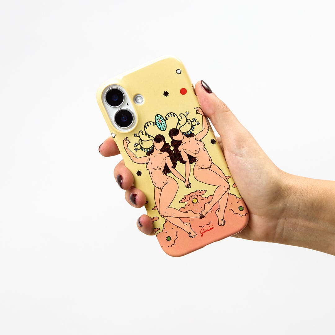 Gemini Season Printed Phone Cases by Easty Beasty - The Dairy