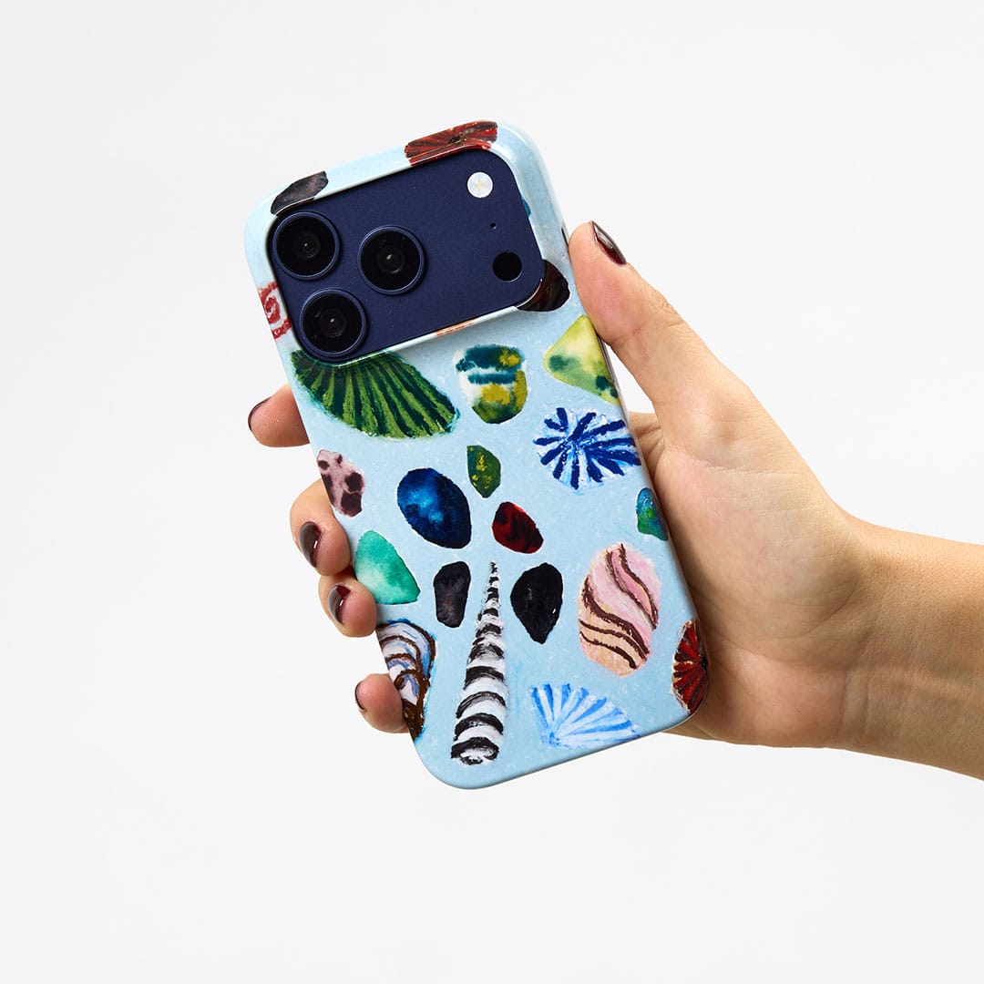 Ocean Currency Printed Phone Cases by Lisa Hu - The Dairy