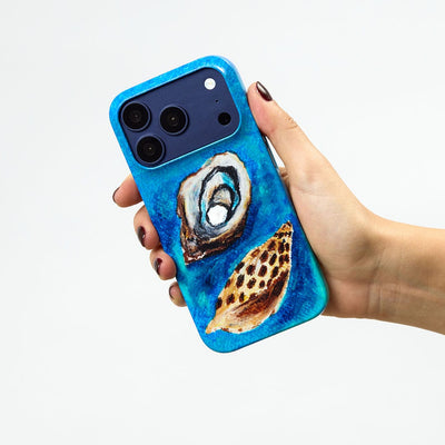 Sea Shells Printed Phone Cases iPhone 18 Pro Max / Armoured by Lisa Hu - The Dairy