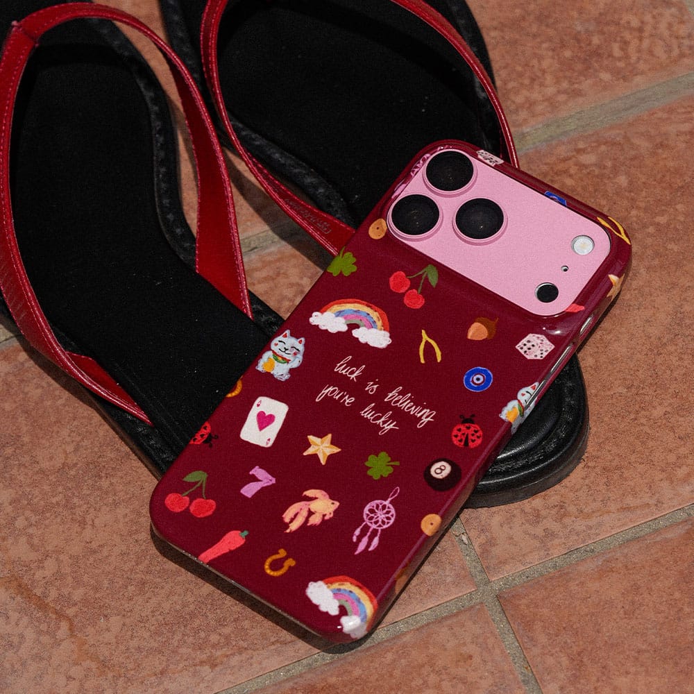 Lucky Printed Phone Cases by Amy Gibbs - The Dairy