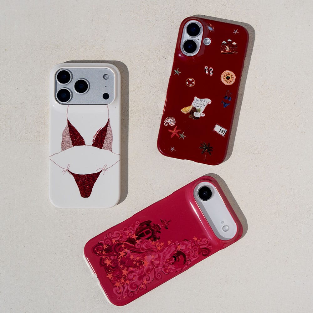 Vacay All Day Cherry Printed Phone Cases by Antipodean - The Dairy
