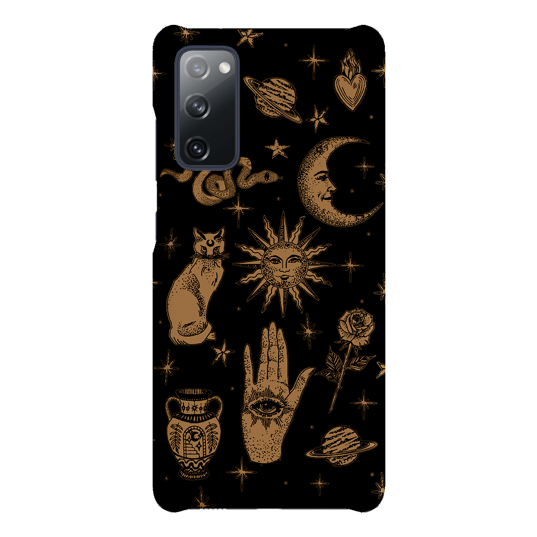 Astro Flash Noir Printed Phone Cases Samsung Galaxy S20 FE / Snap by Veronica Tucker - The Dairy