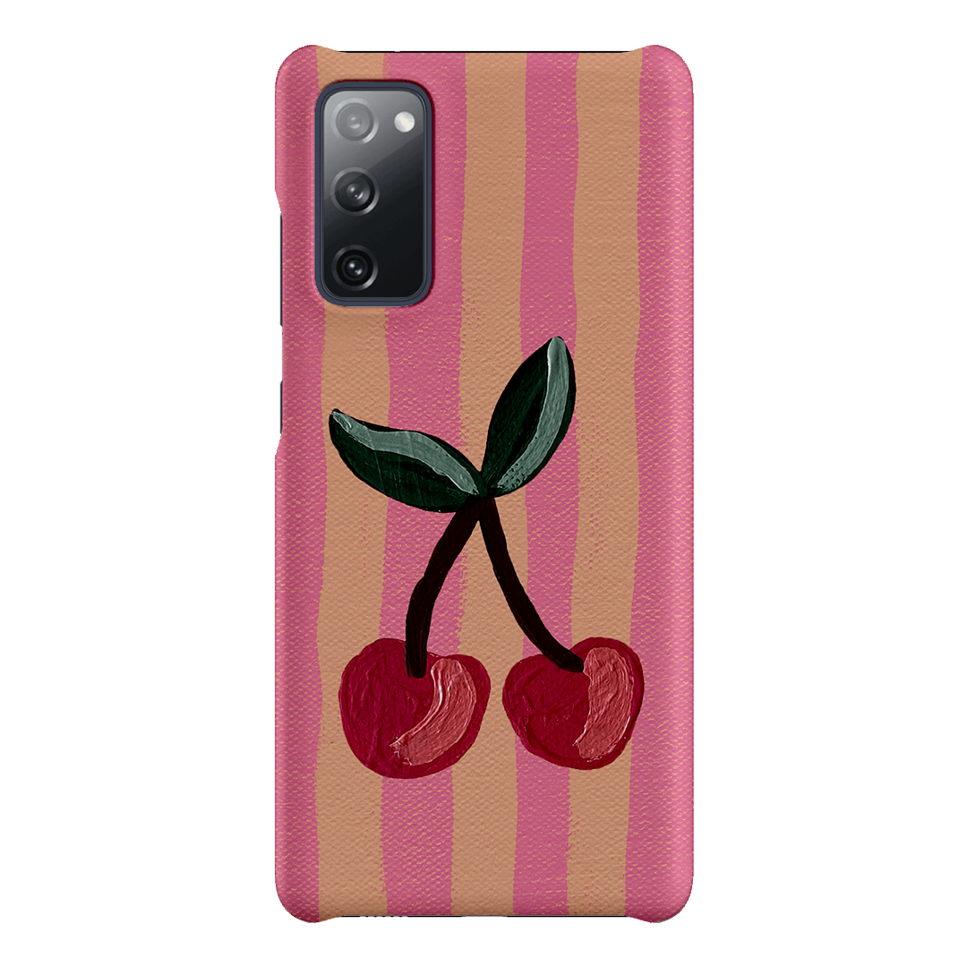 Cherry On Top Printed Phone Cases Samsung Galaxy S20 FE / Snap by Amy Gibbs - The Dairy