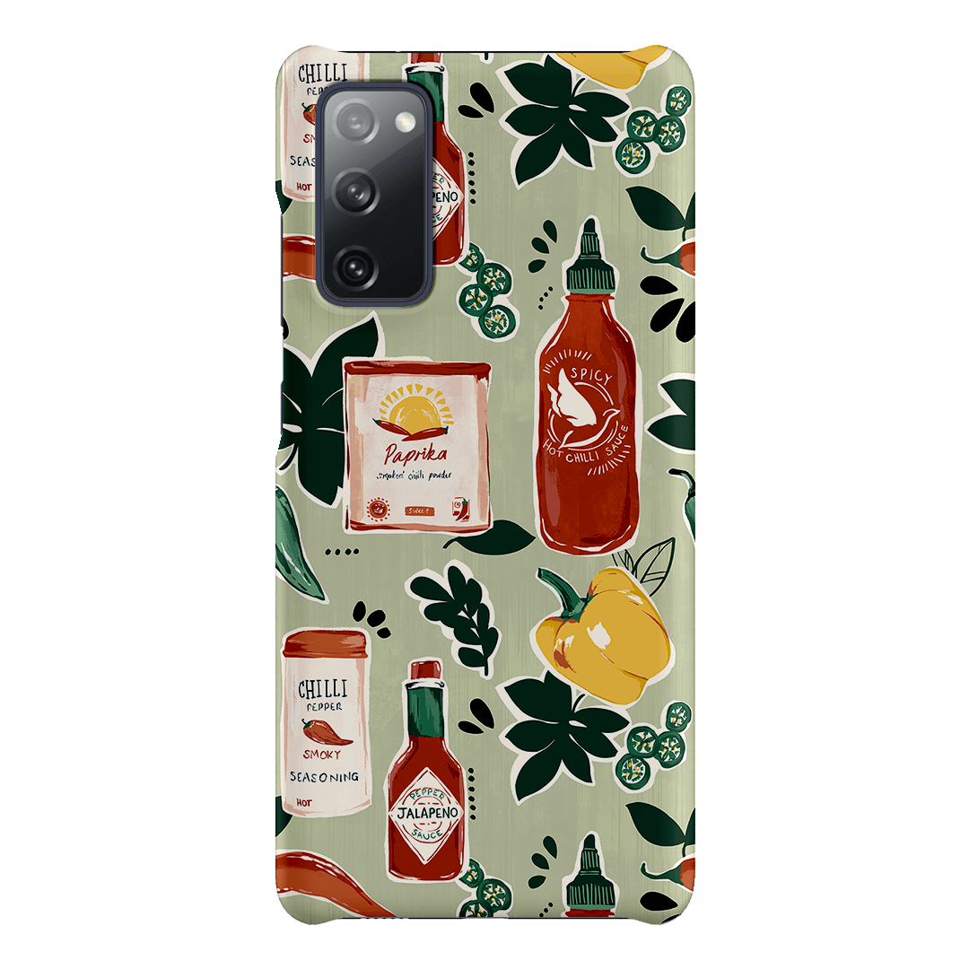 Chilli Pepper Printed Phone Cases Samsung Galaxy S20 FE / Snap by Charlie Taylor - The Dairy