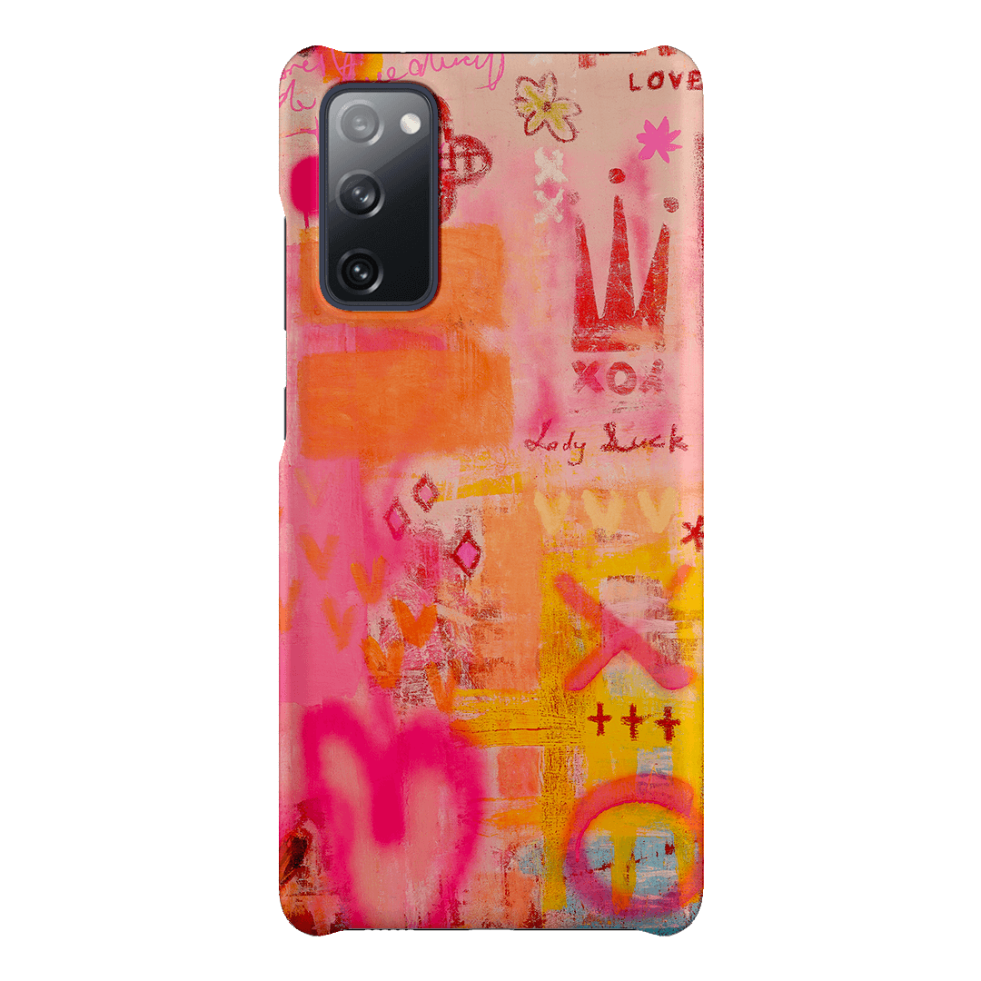 Lady Luck Printed Phone Cases Samsung Galaxy S20 FE / Snap by Jackie Green - The Dairy