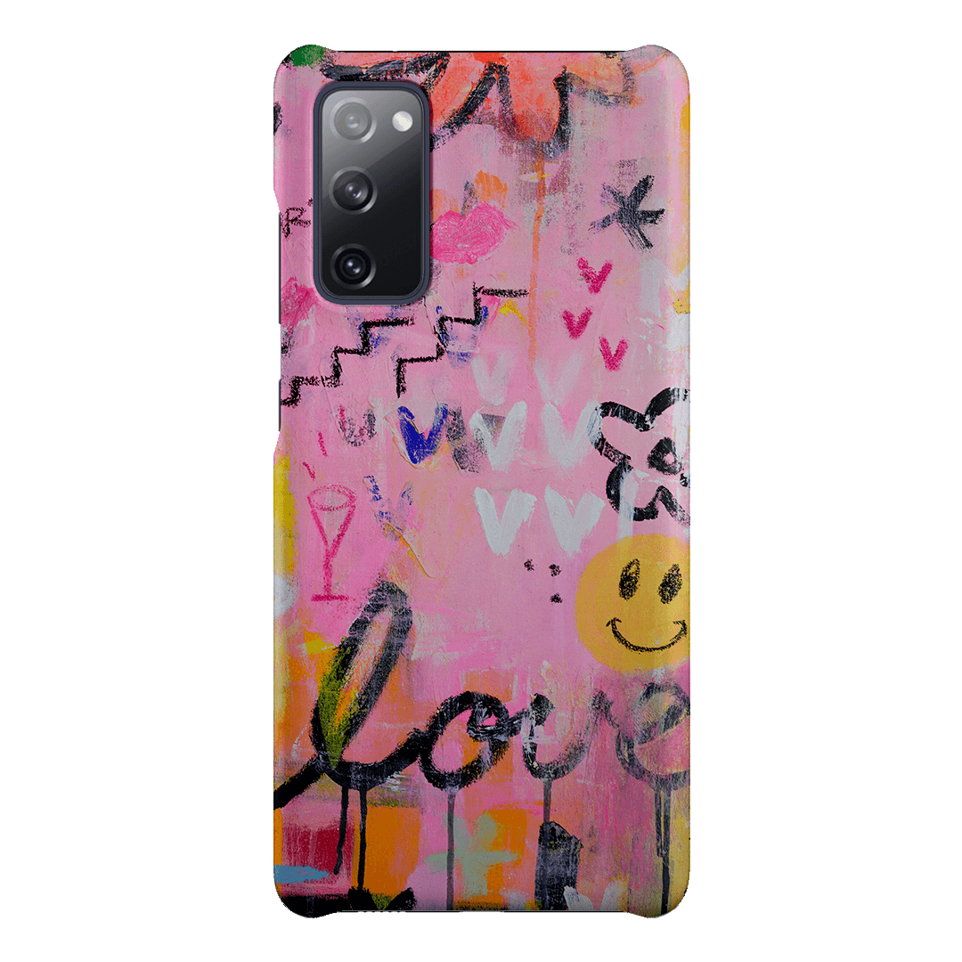 Love Smiles Printed Phone Cases Samsung Galaxy S20 FE / Snap by Jackie Green - The Dairy