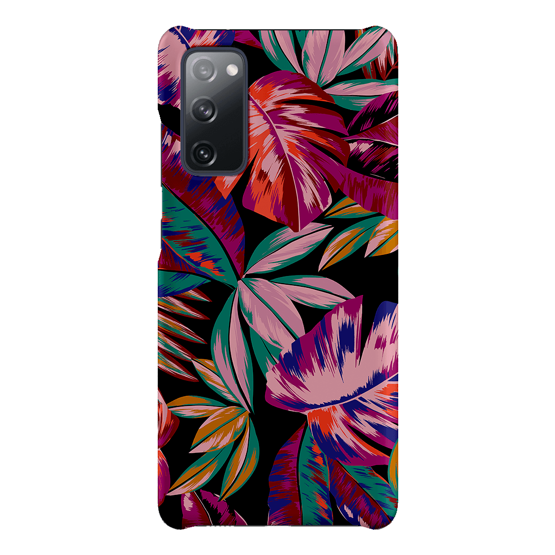 Midnight Palm Printed Phone Cases Samsung Galaxy S20 FE / Snap by Charlie Taylor - The Dairy