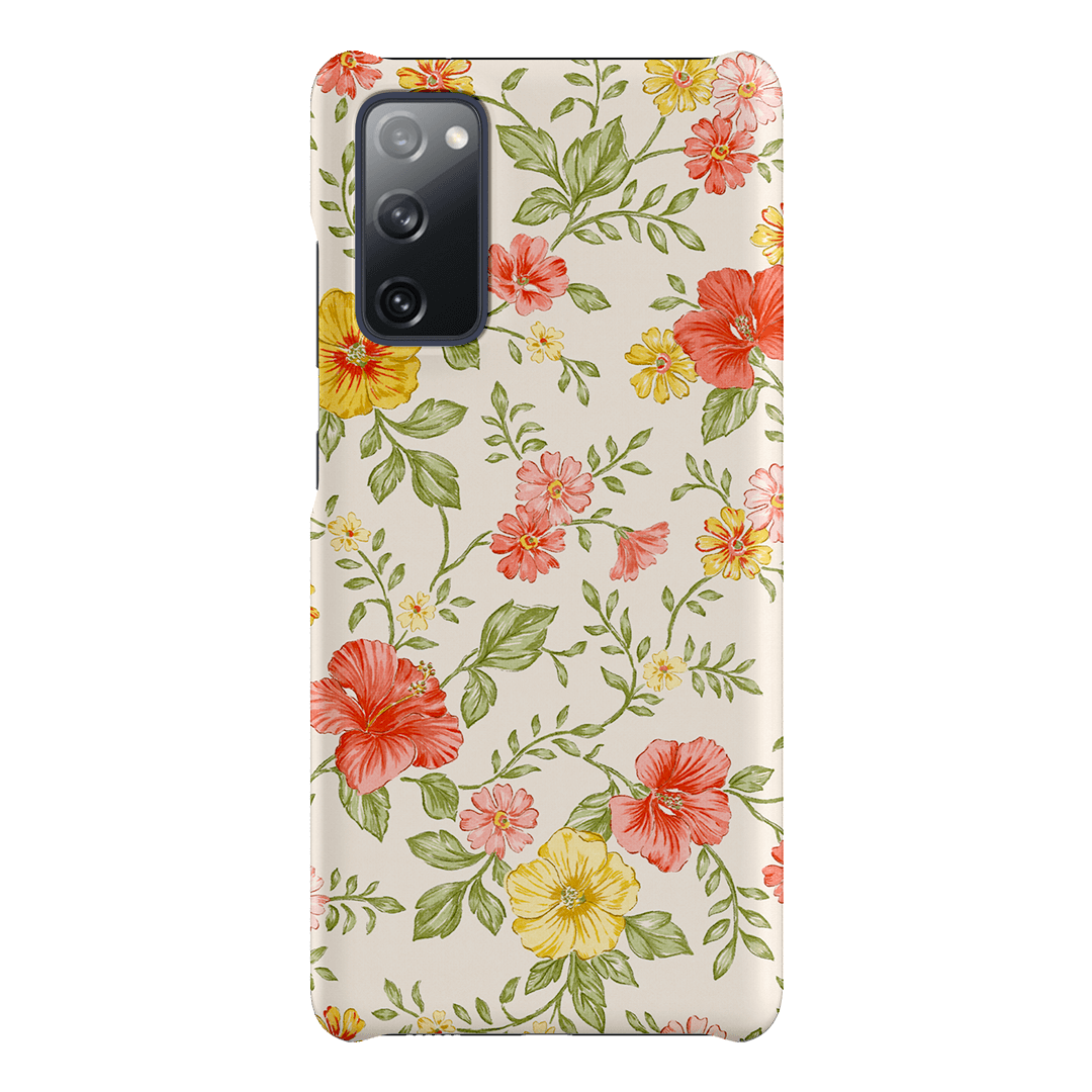 Hibiscus Printed Phone Cases Samsung Galaxy S20 FE / Snap by Oak Meadow - The Dairy