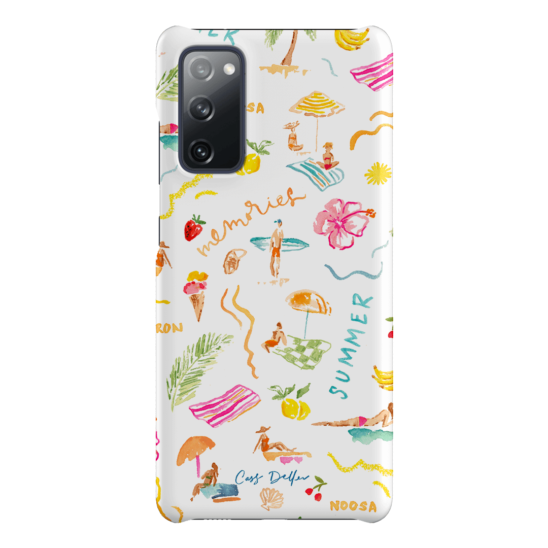 Summer Memories Printed Phone Cases Samsung Galaxy S20 FE / Snap by Cass Deller - The Dairy