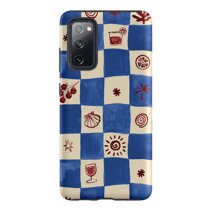 Afternoon Mezze Cornflower Printed Phone Cases Samsung Galaxy S20 FE / Armoured by Charlie Taylor - The Dairy