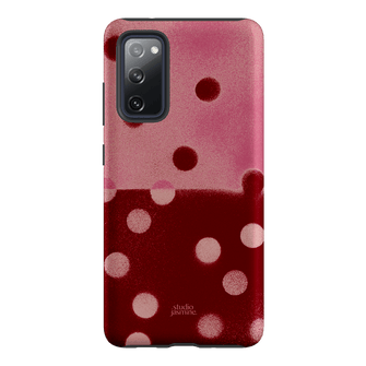Cherry Polka Dot Printed Phone Cases Samsung Galaxy S20 FE / Armoured by Jasmine Dowling - The Dairy
