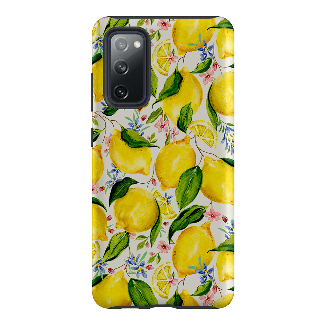 Citrus Lemon Printed Phone Cases Samsung Galaxy S20 FE / Armoured by Ellie Mae - The Dairy