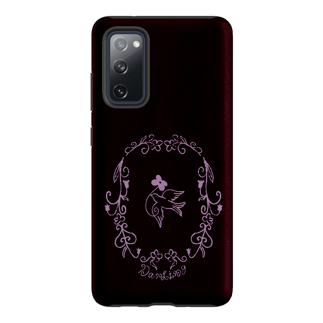 Darling Burgundy Printed Phone Cases by The Dairy - The Dairy