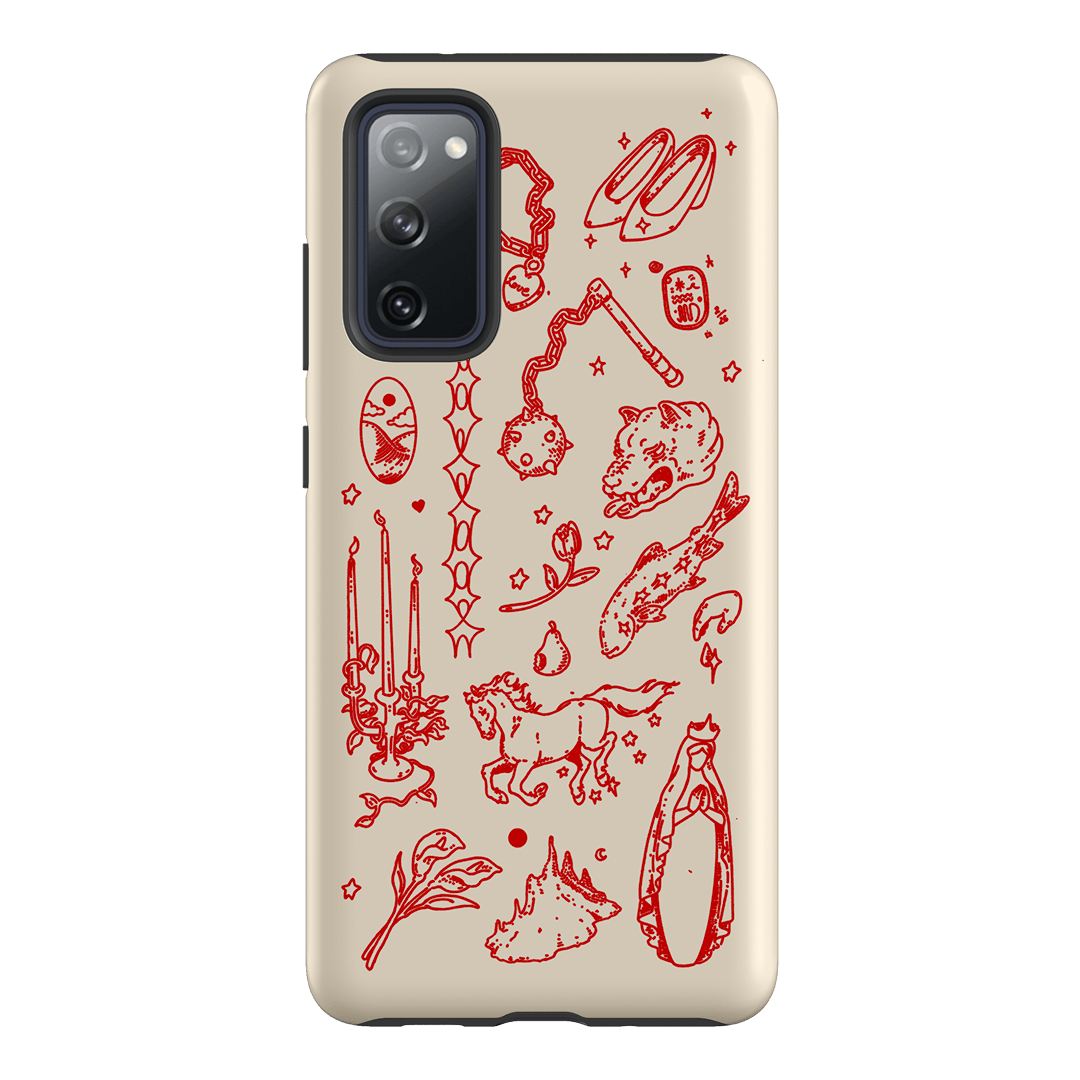 Dreamcore Cream Printed Phone Cases Samsung Galaxy S20 FE / Armoured by Easty Beasty - The Dairy