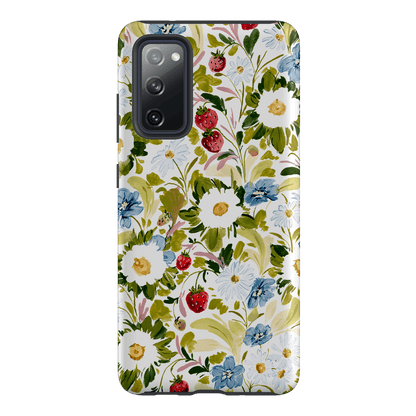 Garden Strawberries Printed Phone Cases Samsung Galaxy S20 FE / Armoured by Ellie Mae - The Dairy