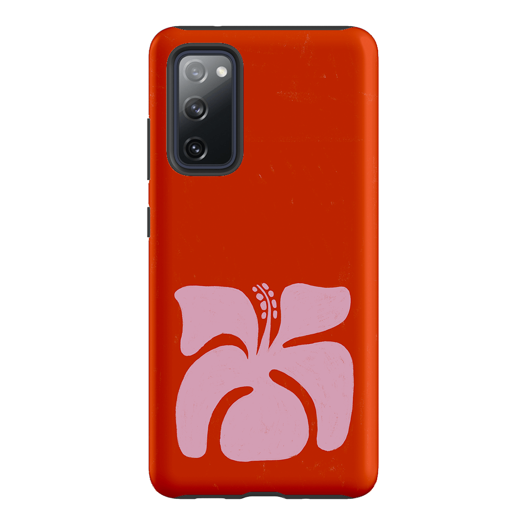 Hibiscus Crush Printed Phone Cases Samsung Galaxy S20 FE / Armoured by Marie Fauritte - The Dairy