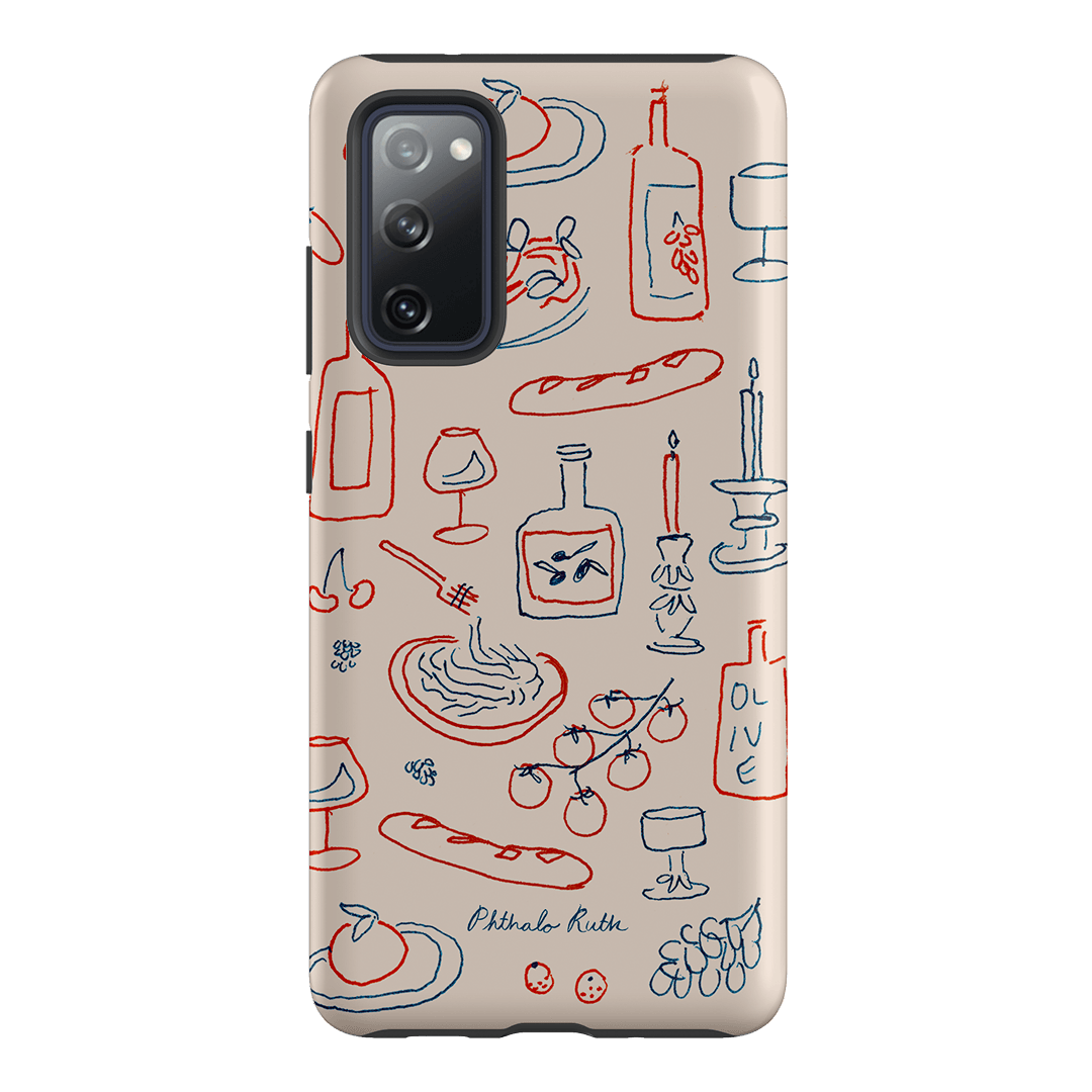 Italian Fare Printed Phone Cases Samsung Galaxy S20 FE / Armoured by Phthalo Ruth - The Dairy