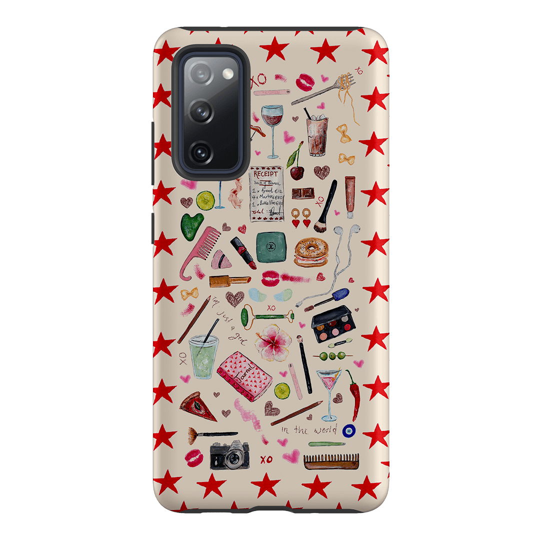 Just A Girl Printed Phone Cases Samsung Galaxy S20 FE / Armoured by BG. Studio - The Dairy